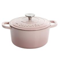 Forno holandês Crock-Pot Artisan de ferro fundido esmaltado 7L Blush Pink Forno holandês Crock-Pot Artisan de ferro fundido esmaltado 7L Blush Pink