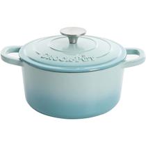Forno holandês Crock-Pot Artisan em ferro fundido esmaltado 7L - Aqua Forno holandês Crock-Pot Artisan em ferro fundido esmaltado 7L - Aqua