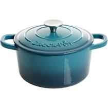 Forno holandês Crock-Pot Artisan Ferro fundido esmaltado 3L Gradient Teal Forno holandês Crock-Pot Artisan Ferro fundido esmaltado 3L Gradient Teal