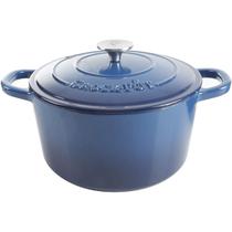 Forno holandês Crock-Pot Artisan Ferro fundido esmaltado 5L azul Forno holandês Crock-Pot Artisan Ferro fundido esmaltado 5L azul