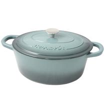 Forno holandês Crock-Pot Artisan, ferro fundido esmaltado, 7L, cinza ardósia Forno holandês Crock-Pot Artisan, ferro fundido esmaltado, 7L, cinza ardósia