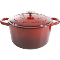 Forno holandês Crock-Pot Artisan Ferro fundido esmaltado 7L vermelho escarlate Forno holandês Crock-Pot Artisan Ferro fundido esmaltado 7L vermelho escarlate