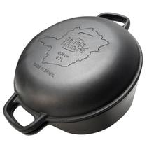 Forno holandês ferro 28x16,5cm 8,2L Panela Mineira Forno holandês ferro 28x16,5cm 8,2L Panela Mineira