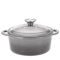 Forno Holandês Hamilton Beach 3L - Ferro Fundido Esmaltado Cinza