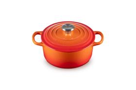 Forno holandês Le Creuset Esmaltado em Ferro Fundido Signature 2L Flame