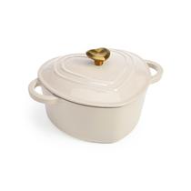 Forno Holandês Paris Hilton 2L - Creme - Ferro Fundido Esmaltado Forno Holandês Paris Hilton 2L - Creme - Ferro Fundido Esmaltado