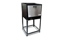 Forno Industrial a Gás 87 Litros Cavalete e Porta Aço Inox - CRISTAL AÇO