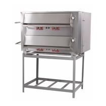 Forno Industrial a Gás 90X70 400C 2 CâmarasMetalmaq