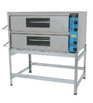 Forno Industrial Elétrico 2 Câmaras de 20cm Inox FIE2C90x70 Metalmaq