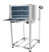 Forno Industrial Inox a Gás 150L Com 2 Grelhas Até 280 Graus - Spolu