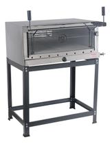 Forno Industrial Pizza 230Lts 4 Pedras Termômetro Aço Inox - MR FOGOES