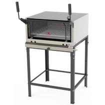 Forno Industrial Progás PRP-770 G2 125L A Gás Inox Com Pedra Refratária E Cavalete P45093