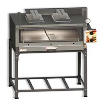 Forno Industrial Refratário a Gás 95x95 com Infravermelho Itajobi