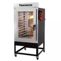 Forno Industrial Turbo a Gás GLP Venâncio Twister 10 Esteiras Interior Inox Exterior Aço Carbono 220V FVT10G