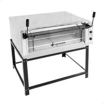 Forno Industrial Venâncio Roma Elétrico Aço Inox com Pedra Refratária 220v FERI90