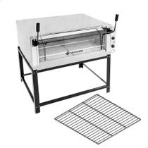 Forno Industrial Venâncio Roma Inox 110cm Elétrico 220V Pedra Refratária FERI110 15539 +Grelha Extra Forno Industrial Venâncio Roma Inox 110cm Elétrico 220V Pedra Refratária FERI110 15539 +Grelha Extra