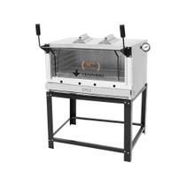 Forno Lastro Refratário Gás Infravermelho Gratinador Inox FIRIV90 - Venâncio