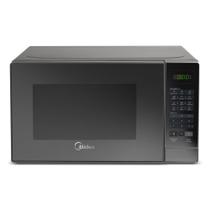Forno Micro-ondas Midea 20 Litros 700W Prata Com Porta Espelhada MRAE22 220V Forno Micro-ondas Midea 20 Litros 700W Prata Com Porta Espelhada MRAE22 220V