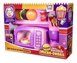 Forno Microondas Infantil Meu Lanchinho - Zuca Toys