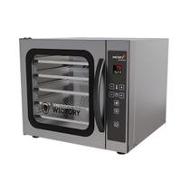 Forno Mini Convector 5 Assadeiras Wcv-535 Inox Com Vapor 127V - Wictory Forno Mini Convector 5 Assadeiras Wcv-535 Inox Com Vapor 127V - Wictory