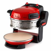 Forno pizza ariete elétrico duplo 400c 1800w vermelho 127v