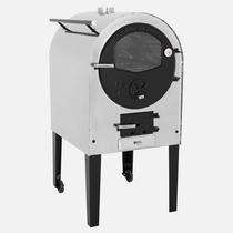 Forno Prime com luz interna em Inox Médio a Lenha da Fornos Pinhal Forno Prime com luz interna em Inox Médio a Lenha da Fornos Pinhal