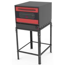 Forno Progás 80 Vermelho Litros com Cavalete FGE-110 GOURMET