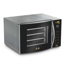 Forno RED Convector Elétrico Preto 4 Assadeiras Vidro Curvo FCVCP4 - Red Chameleon Forno RED Convector Elétrico Preto 4 Assadeiras Vidro Curvo FCVCP4 - Red Chameleon