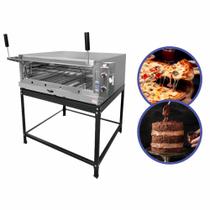 Forno Refratário Para Pizza Pães Carnes Elétrico 220V 95x95 Copametal Forno Refratário Para Pizza Pães Carnes Elétrico 220V 95x95 Copametal