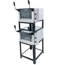 Forno Roma Venâncio 80cm de Lastro Elétrico Duplo com Pedra Refratária 220V FERID80 Forno Roma Venâncio 80cm de Lastro Elétrico Duplo com Pedra Refratária 220V FERID80