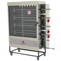 Forno Rotativo Industrial Progas PR-623UNSTYLE A Gás/Elétrico Capacidade +-20 Frangos +-40KG