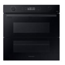 Forno samsung elétrico de porta dupla com função air fry e wifi 76l 220v nv7b4545sak/bz