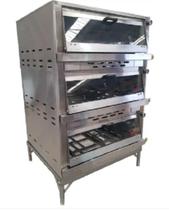 Forno Triplo Cavalete Fritomaq Gás 90x66cm Forno Triplo Cavalete Fritomaq Gás 90x66cm