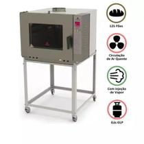 Forno Turbo a Gás 5 Esteiras PRP-5000 New Light Progás - Monofásico 220v