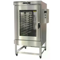 Forno Turbo Ciclone a Gás FTCG10 Inox 10 Esteiras 220V 220V Forno Turbo Ciclone a Gás FTCG10 Inox 10 Esteiras 220V 220V