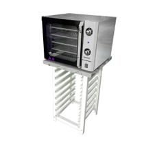 Forno Turbo Convec. Inox Fcsb4e 220v + Bancada Mes-004 - Venâncio 220v Forno Turbo Convec. Inox Fcsb4e 220v + Bancada Mes-004 - Venâncio 220v