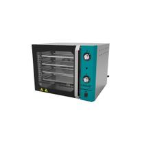 Forno Turbo Convector Elétrico Smart Basic 4 Esteiras Inox E Painel Turquesa Fcsb4e - Venâncio 220v Forno Turbo Convector Elétrico Smart Basic 4 Esteiras Inox E Painel Turquesa Fcsb4e - Venâncio 220v