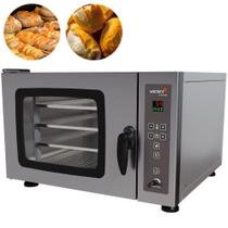 Forno Turbo Convector Para Pão 72 L Para 4 Assadeiras WHP-80 Wictory