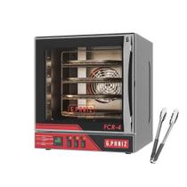 Forno Turbo Convector Rotativo Salgados 4 Bandejas Ø 35cm Fcr 4 220v Gpaniz e Pegador Tramontina Forno Turbo Convector Rotativo Salgados 4 Bandejas Ø 35cm Fcr 4 220v Gpaniz e Pegador Tramontina