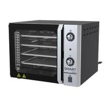 Forno Turbo Convector Smart Basic 4 Esteiras Inox e Painel Inox Fcsb4e 127v - Venâncio 56640