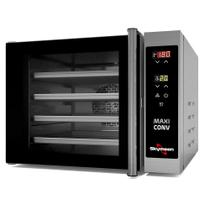 Forno Turbo Elétrico Compacto Com Vapor MaxiconvVP C/ 4 Assadeiras 48L 3000W - Skymsen