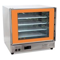 Forno Turbo Elétrico Digital Profissional FETP-D Laranja 3040W Compacto 4 Assadeiras Rápido Aquecimento - Titã