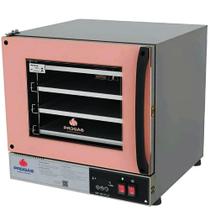 Forno Turbo Elétrico Digital PRP-004 PLUS Fast Oven - Rosa 56 Litros 4 Esteiras 0º a 250ºC c/ Temporizador- Progás