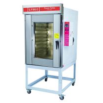 Forno turbo elétrico gpaniz 10 esteiras fte300 220v trifásico