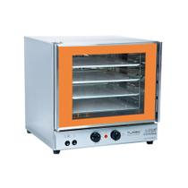 Forno Turbo Elétrico Profissional FETP Laranja 3040W Compacto 4 Assadeiras c/ Tecnologia de Rápido Aquecimento - Titã