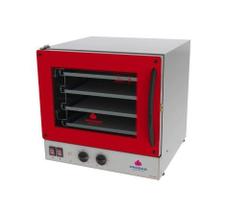 Forno Turbo Elétrico Progás Fast Oven Analógico Vermelho PRP-004 G2 -220v