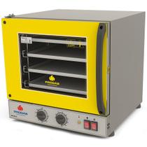 Forno Turbo Elétrico PRP-004 G2 Fast Oven Amarelo 56 Litros 4 Esteiras Progás