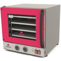 Forno Turbo Elétrico PRP-004 G2 Fast Oven Vermelho 56 Litros 4 Esteiras Progás