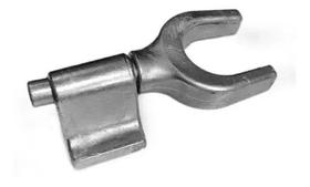 Forqueta para remo em aluminio