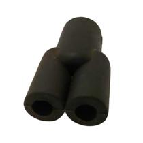 Forquilha de Vacuo borracha Modelo Y Cor Preto Forquilha de Vacuo borracha Modelo Y Cor Preto